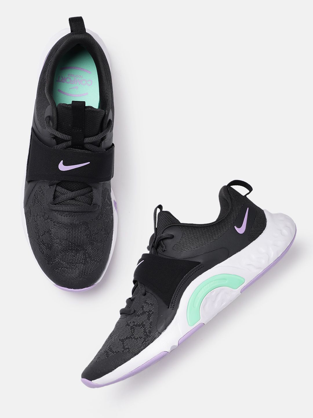 Nike Women Grey RENEW IN-SEASON TR 12 Training or Gym Shoes Price in India