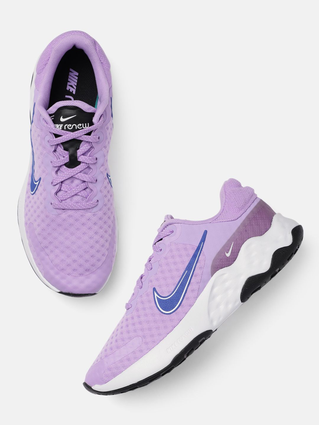 Nike Women Lavender RENEW RIDE 3 Running Shoes Price in India