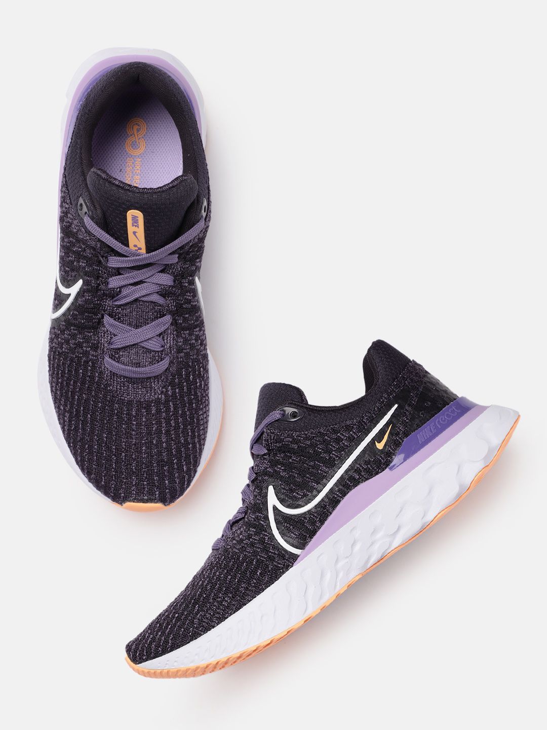 Nike Women Purple React Infinity Running Shoes Price in India