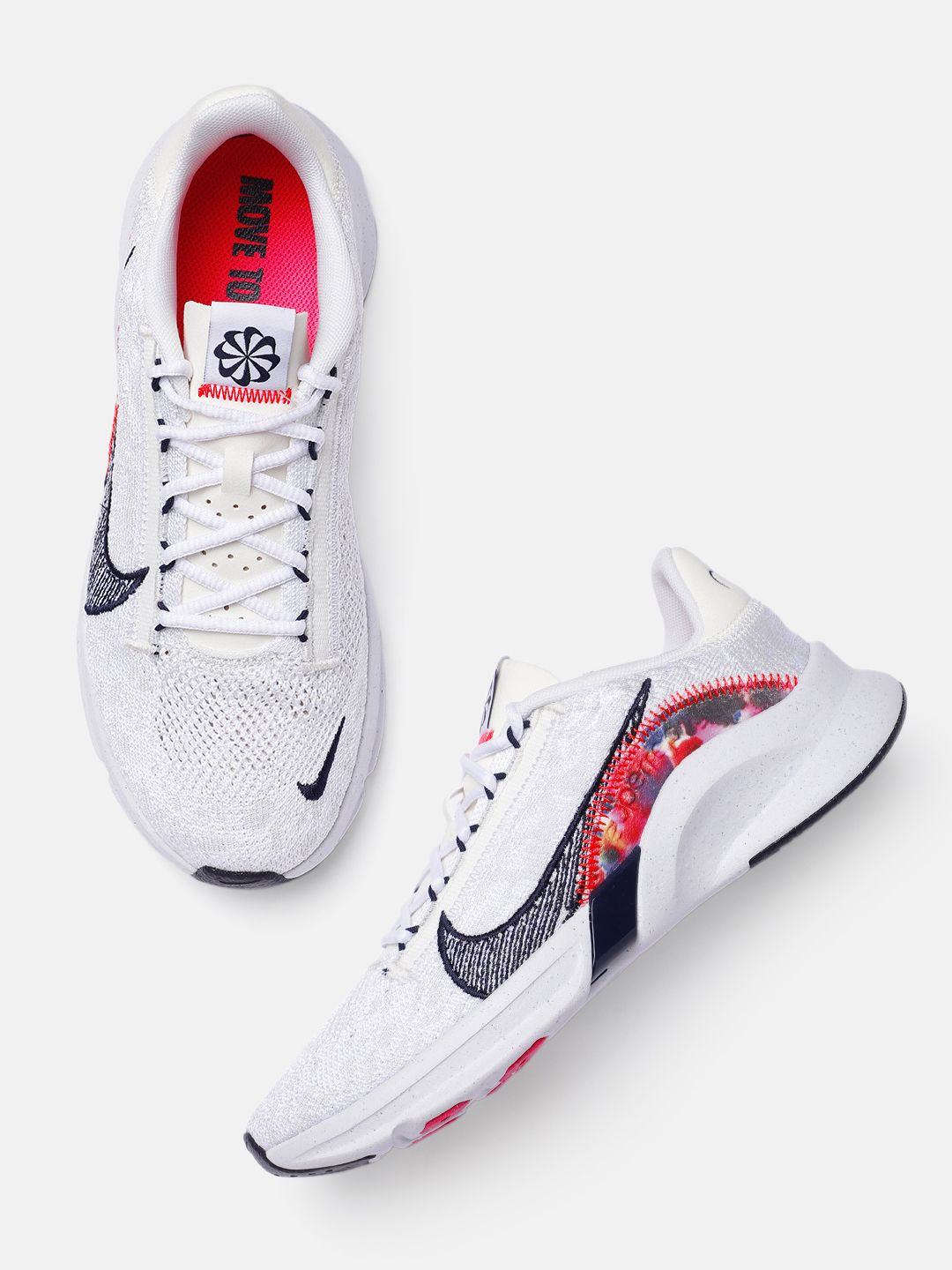 Nike Women White Superrep Go 3 Training Shoes Price in India