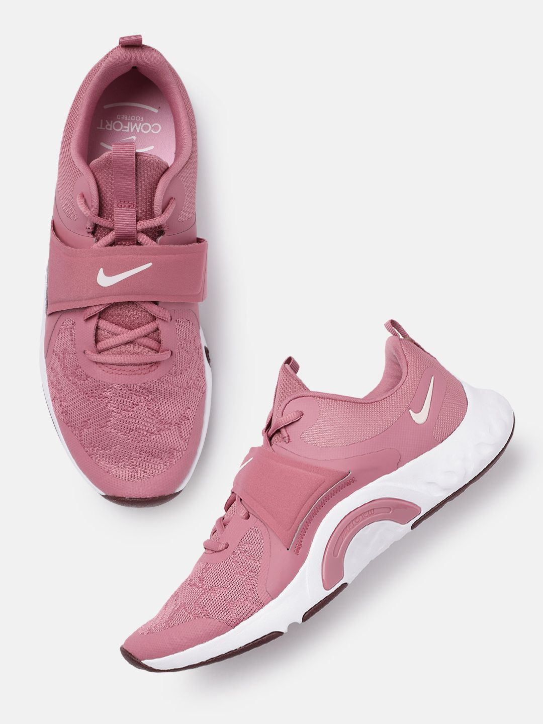 Nike Women Mauve RENEW IN-SEASON TR 12 Training or Gym Shoes Price in India