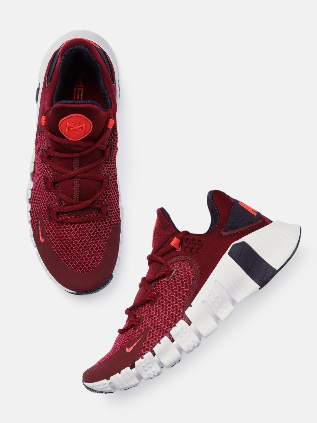 Nike Unisex Maroon FREE METCON 4 Training Shoes Price in India