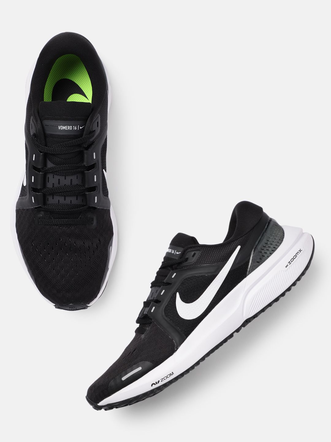 Nike Women Black AIR ZOOM VOMERO 16 Running Shoes Price in India
