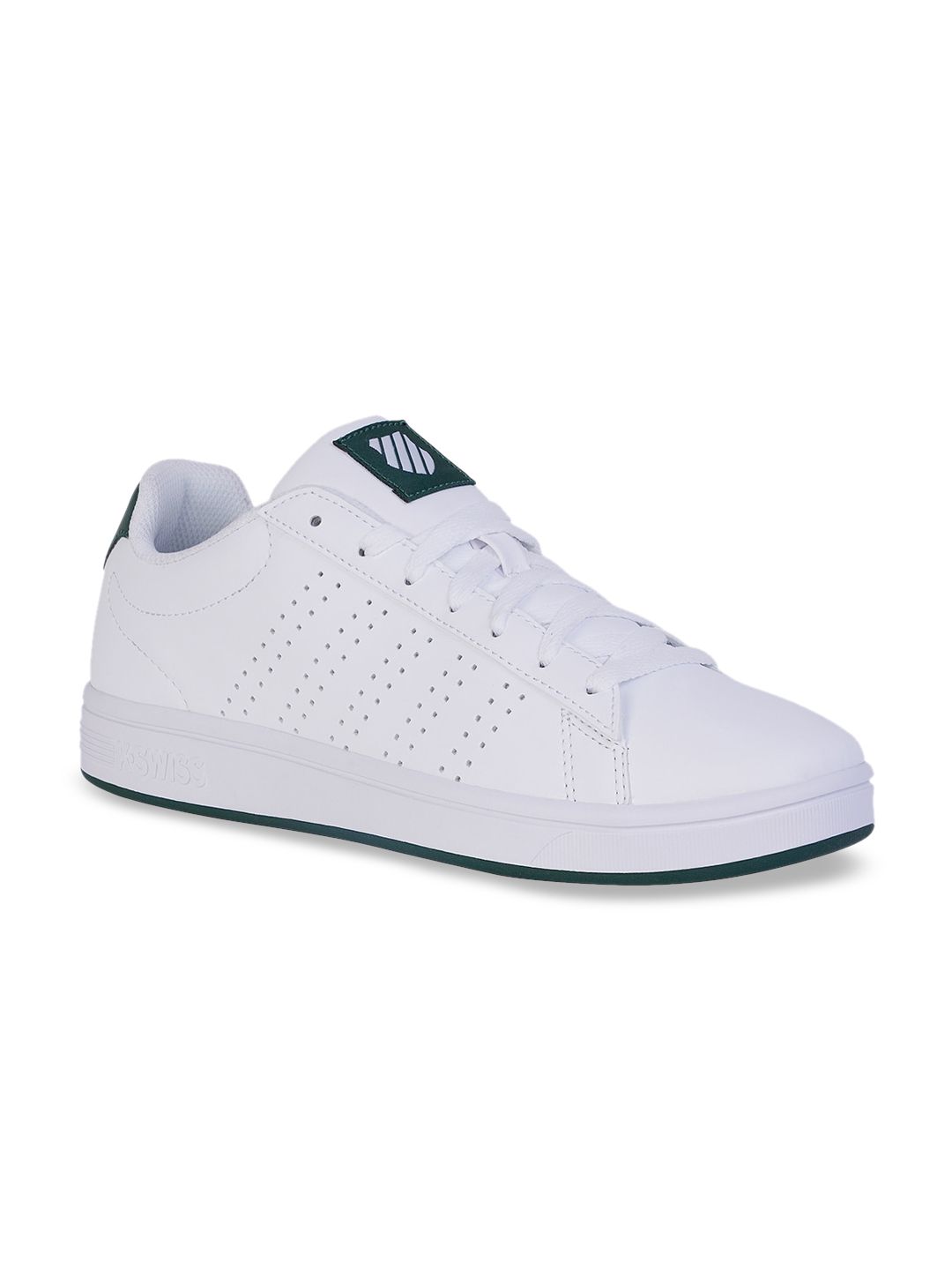 K-SWISS Women White Perforations Skate Shoes Price in India