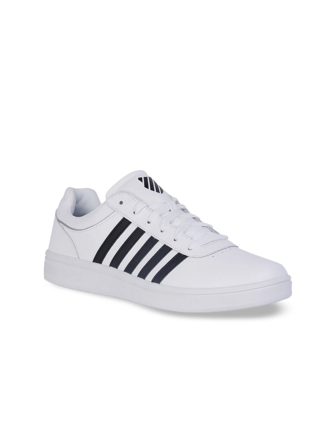 K-SWISS Women White Striped Sneakers Price in India