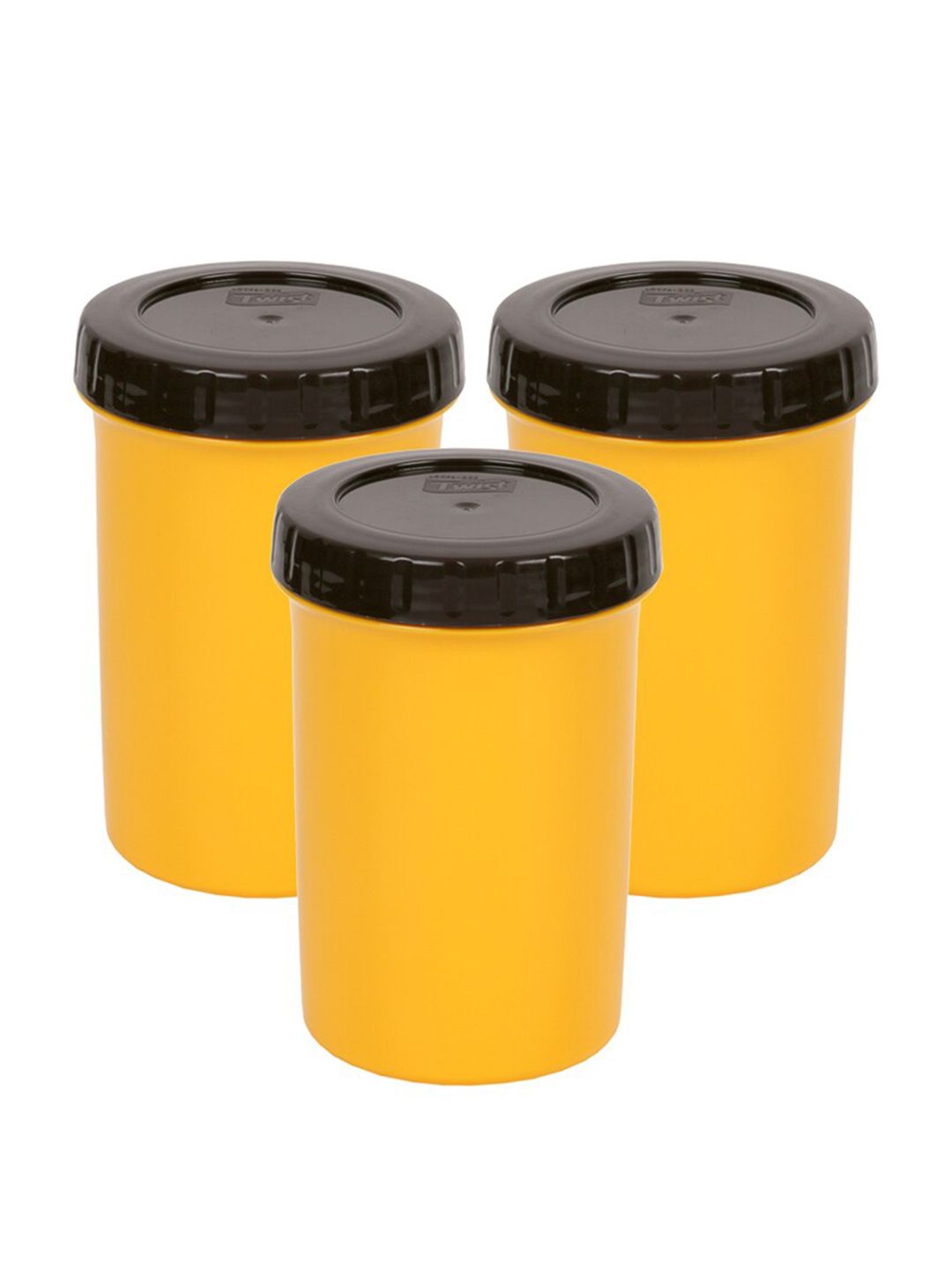 Lock & Lock Set of 3 Yellow Food Storage Container With Crew Cap Price in India