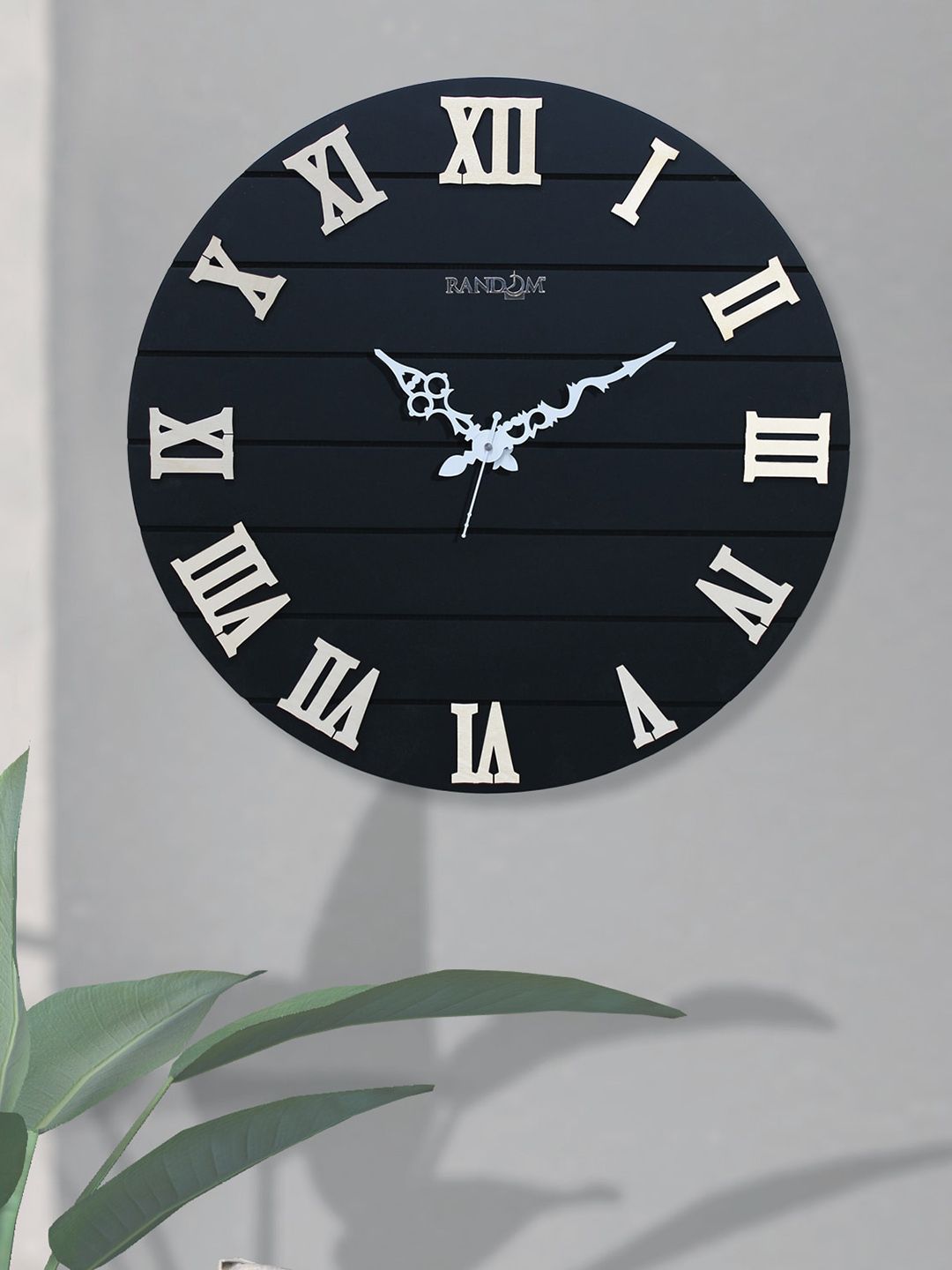 RANDOM Unisex Black Clocks Price in India