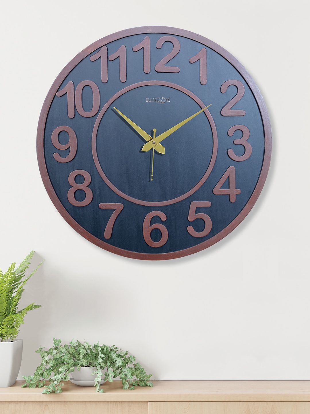 RANDOM Unisex Blue Clocks Price in India