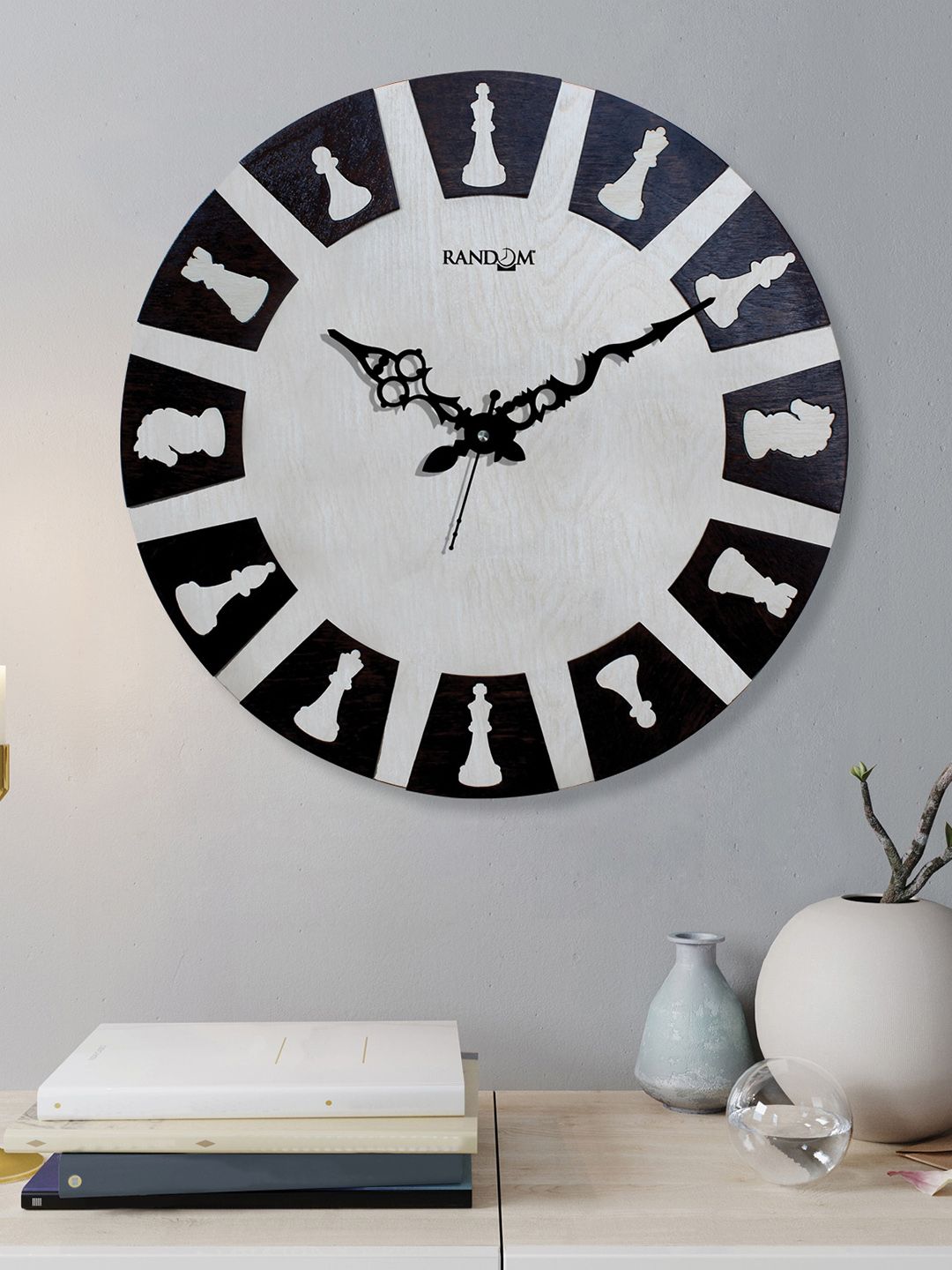 RANDOM Unisex Cream Clocks Price in India