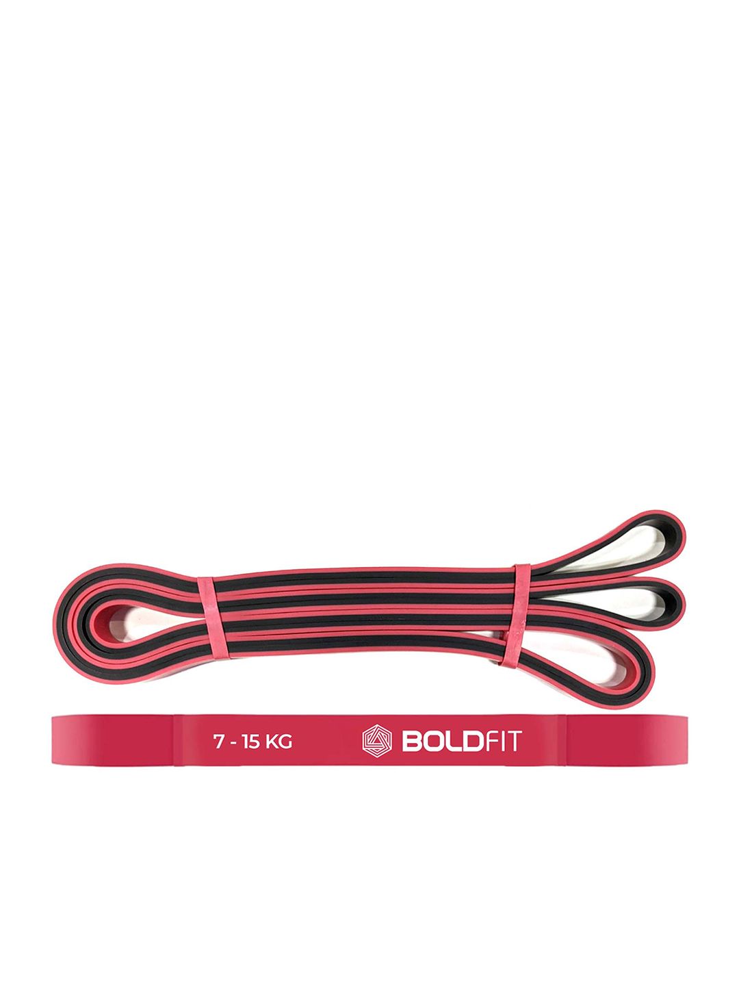 BOLDFIT BOLDFIT Red Solid Heavy Resistance Bands