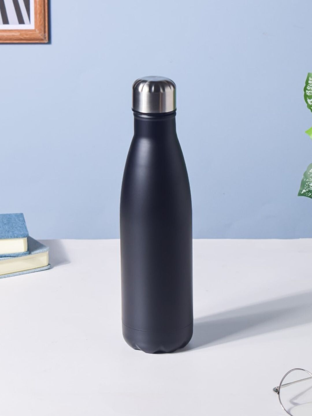 Nestasia Black Matte 304 Stainless Steel Water Bottle 500 ml Price in India