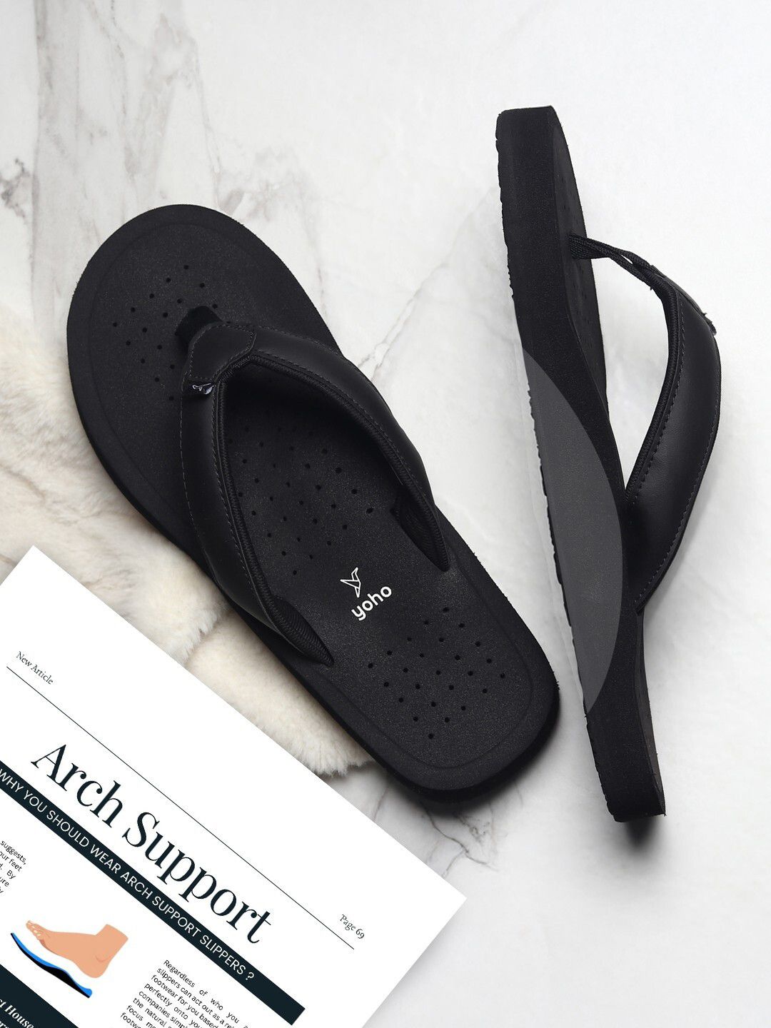 YOHO ArchFlex Men Ortho Thong Flip-Flops