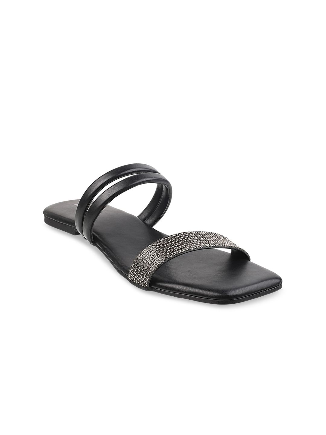 Mochi Women Open Toe Flats