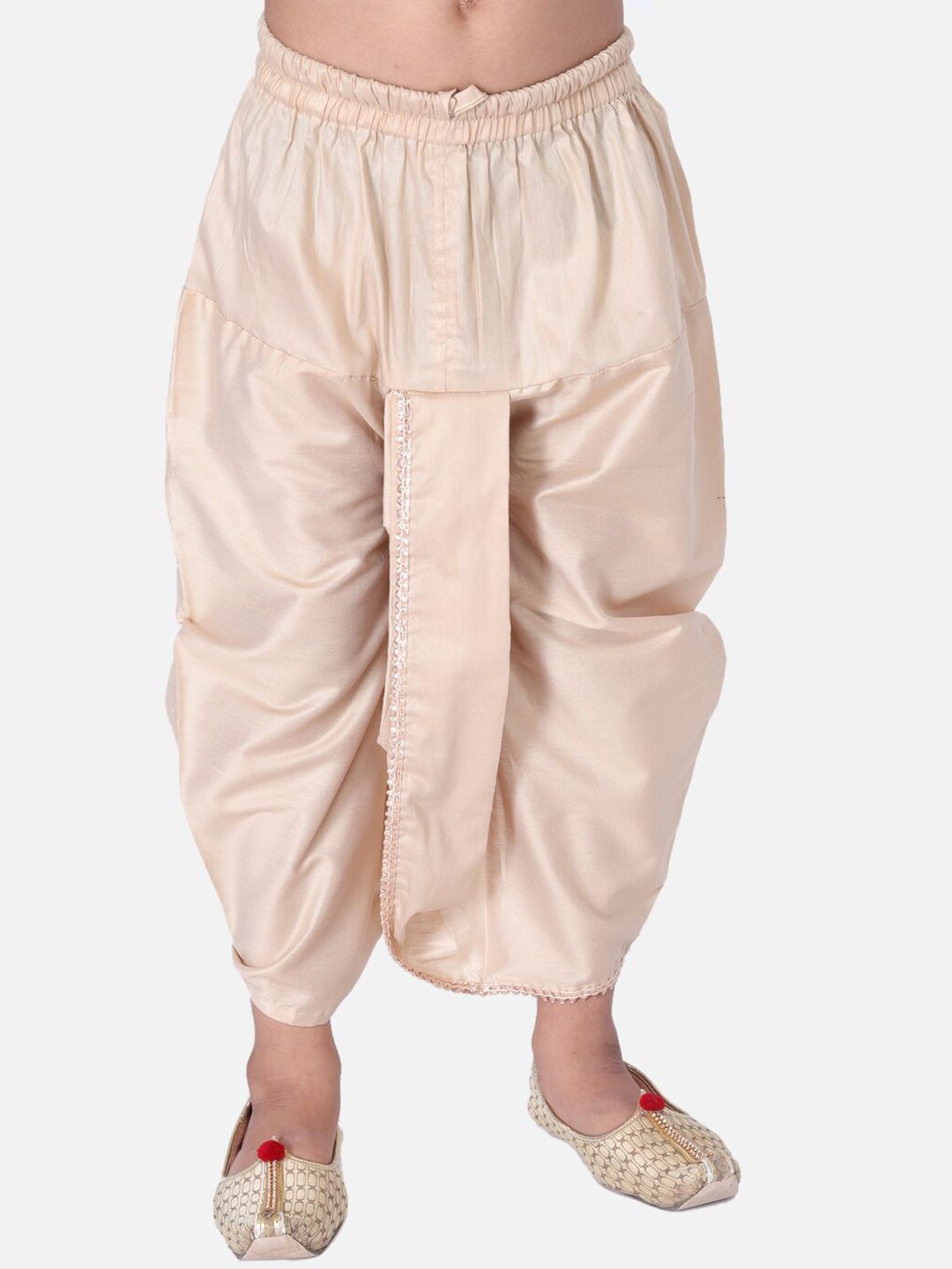 TABARD Boys Beige Solid Dhoti