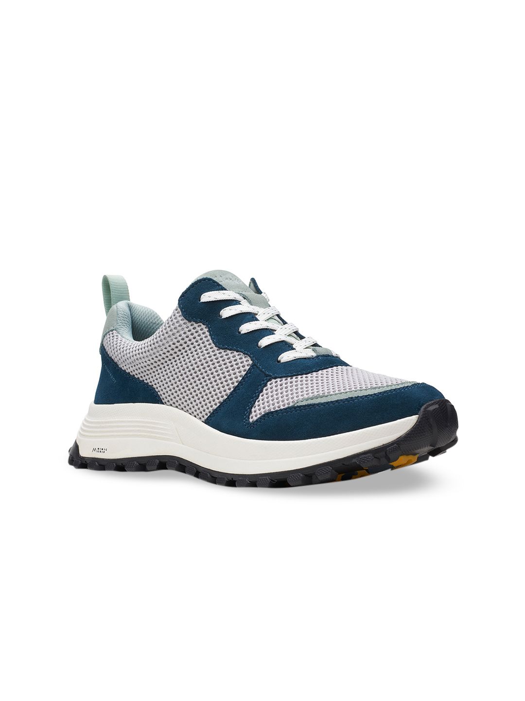 Clarks Women Teal Colourblocked Sneakers Price in India