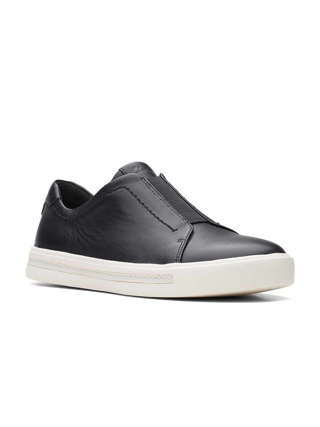 Clarks Women Leather Slip-On Sneakers Price in India