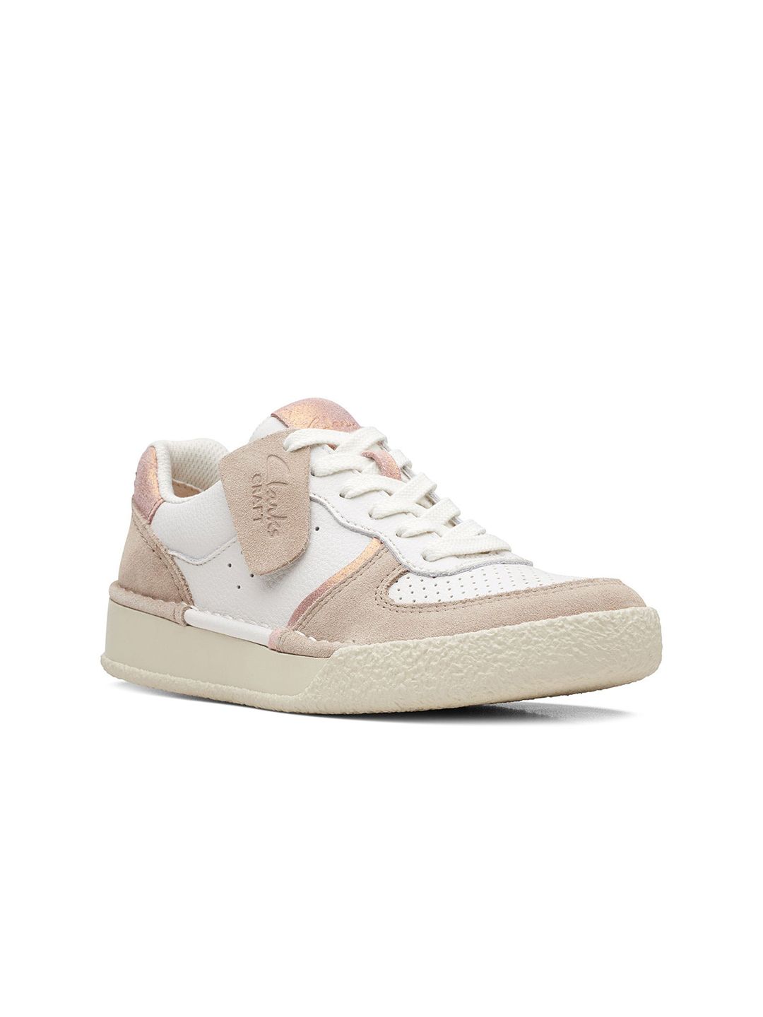 Clarks Women Colourblocked Suede Sneakers Price in India