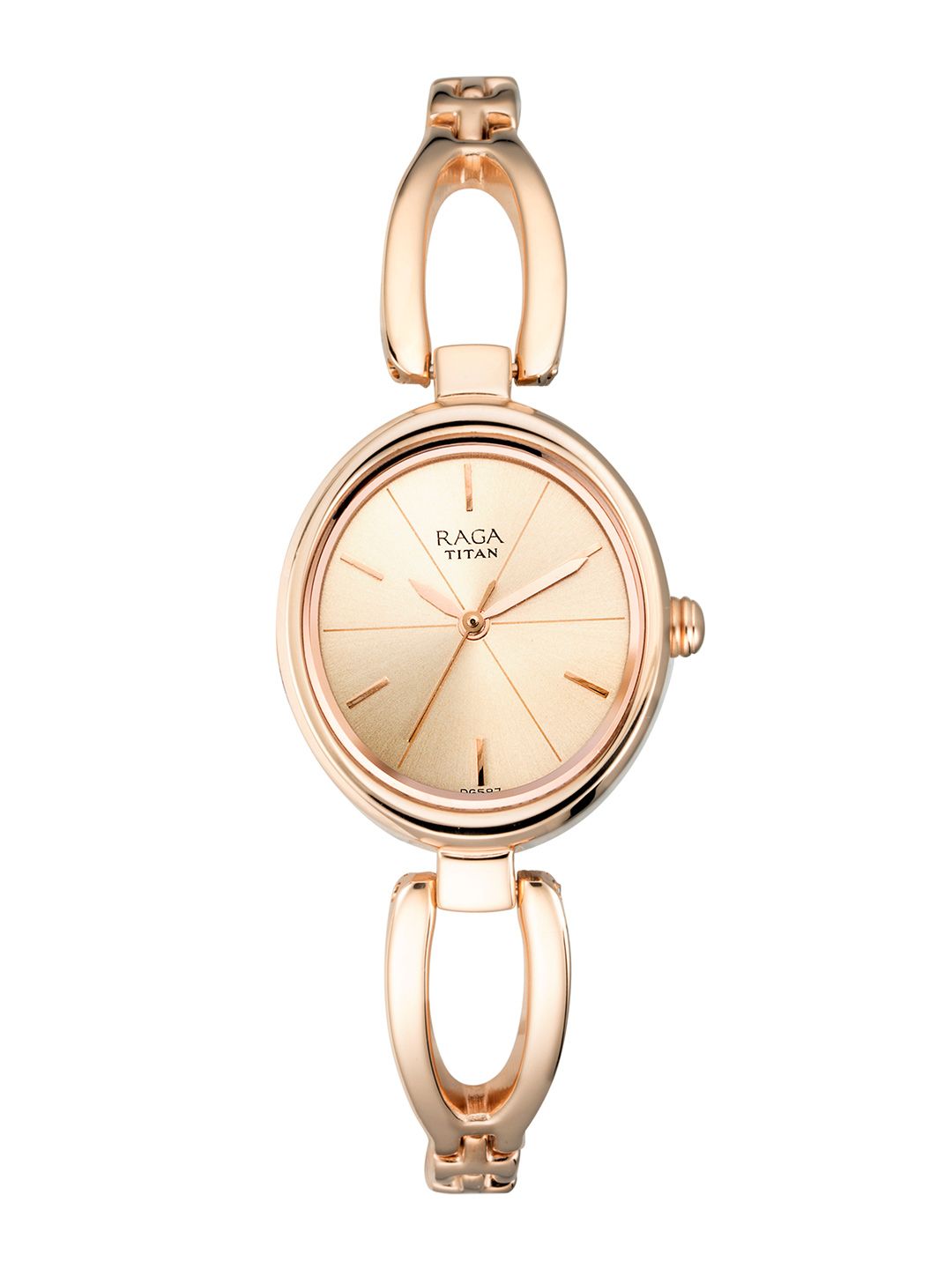 Titan Raga Women Rose Gold-Toned Analogue Watch 2579WM01 Price in India