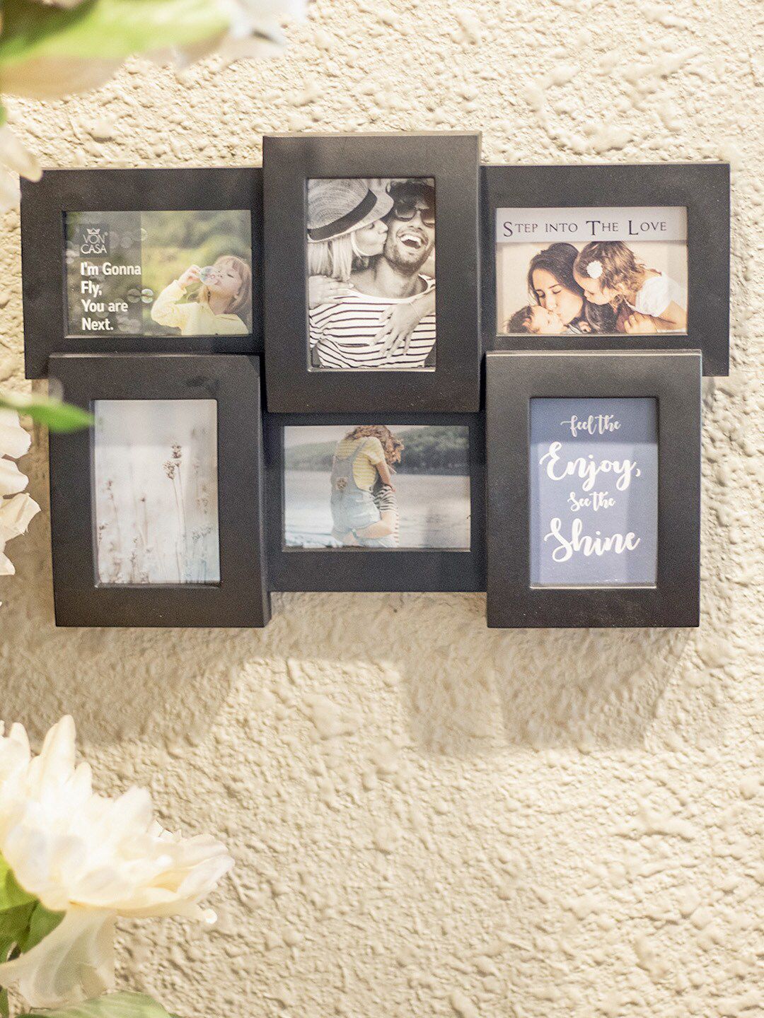 MARKET99 Black Solid Wall Photo Frame Price in India