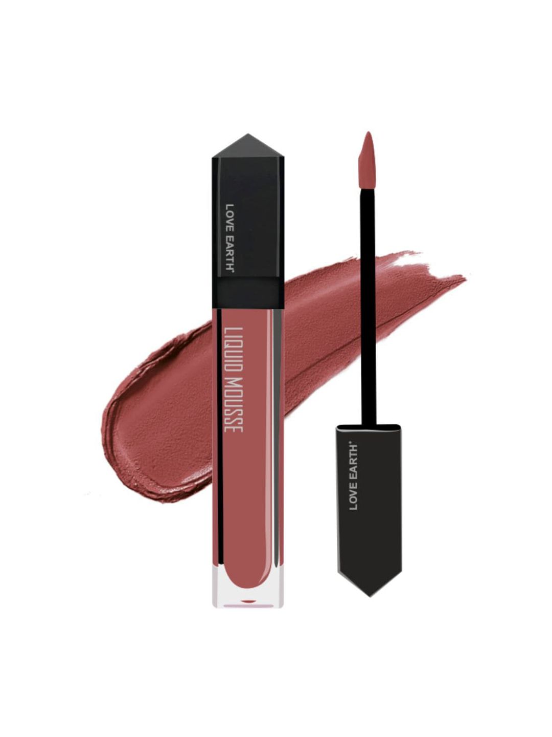 LOVE EARTH Lightweight Matte Liquid Mousse Lipstick 6ml - Pink Colada