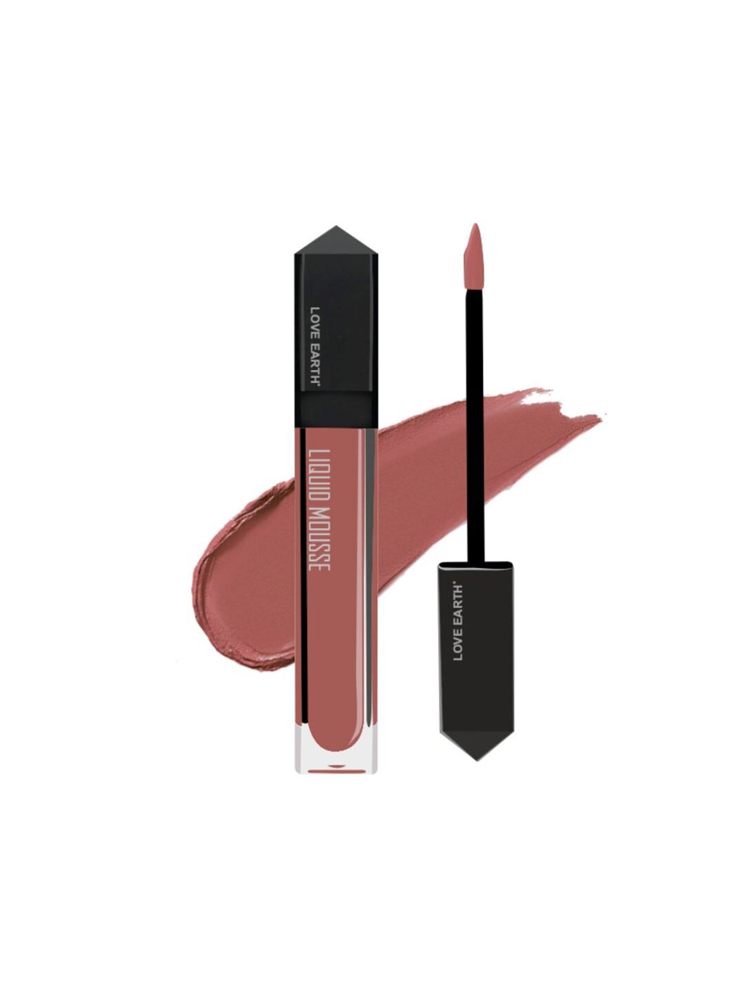 LOVE EARTH Lightweight Matte Liquid Mousse Lipstick 6ml - Citrus Cosmo