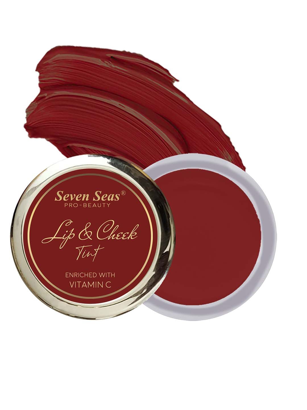 Seven Seas Lips & Cheek Tint Enriched With Vitamin C for Soft Natural Glow 8 g - Fire Brick