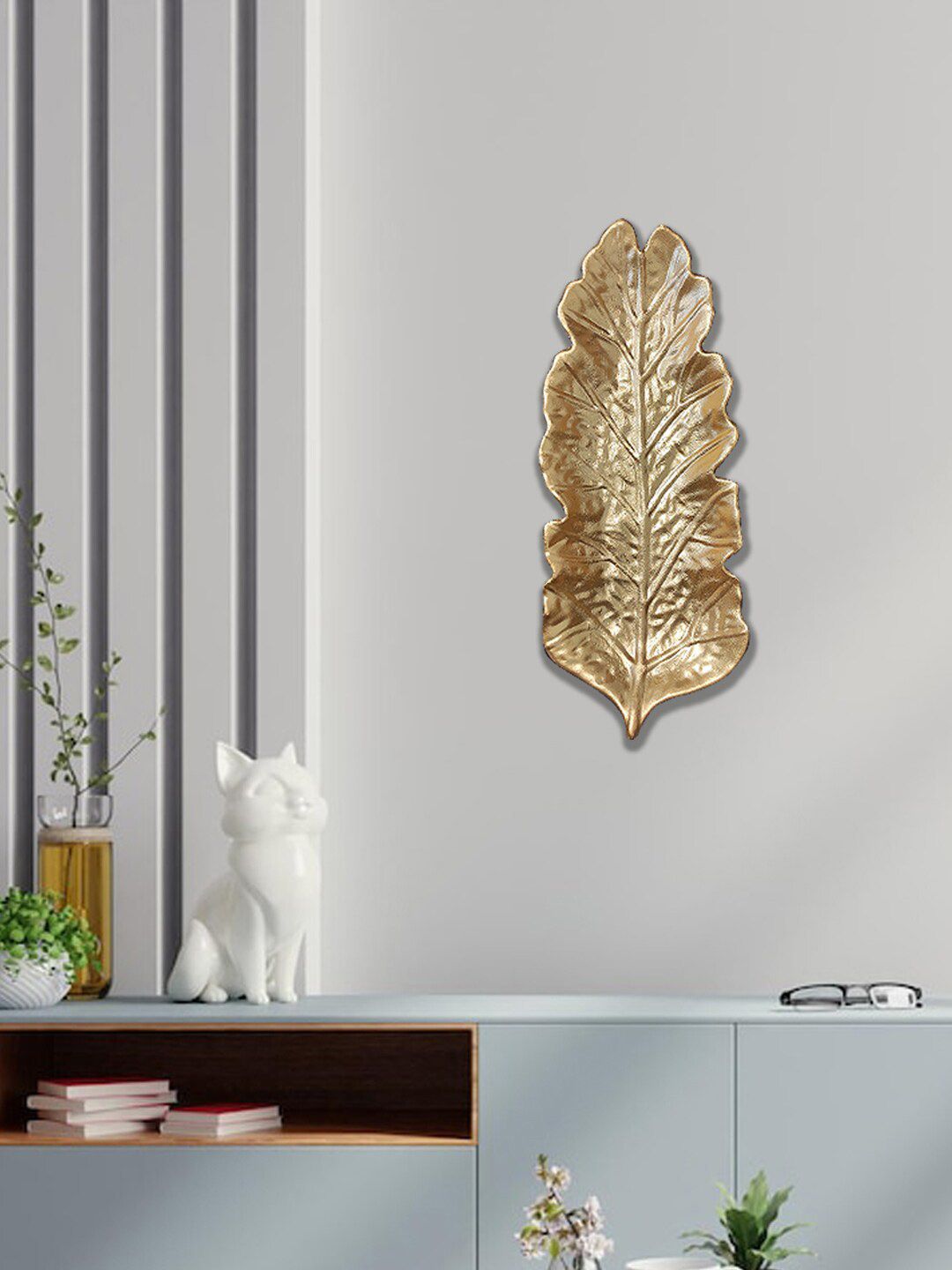 Art Street Gold-Toned Textured Wall Decor Price in India