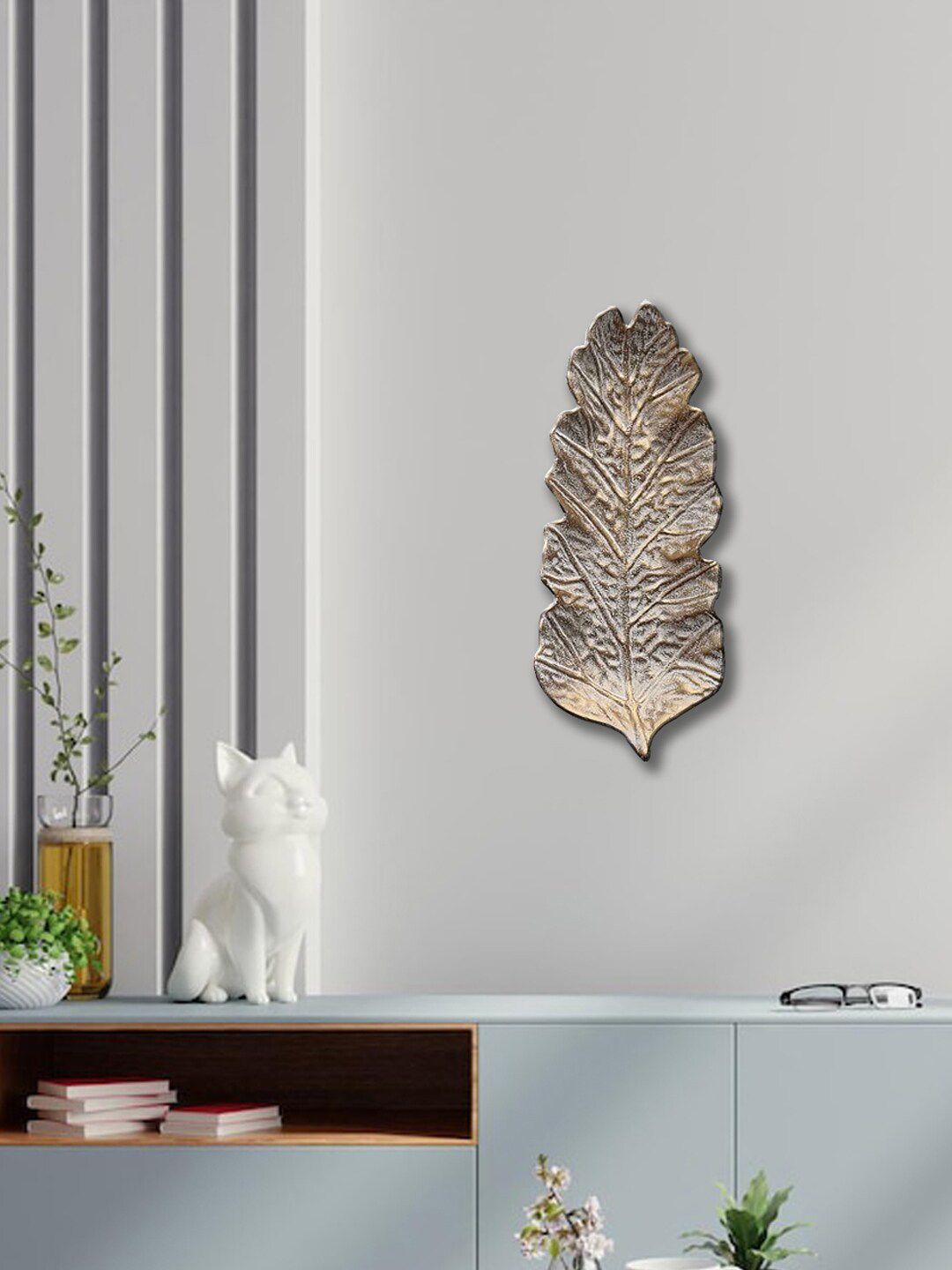 Art Street Gold-Toned Textured Wall Decor Price in India