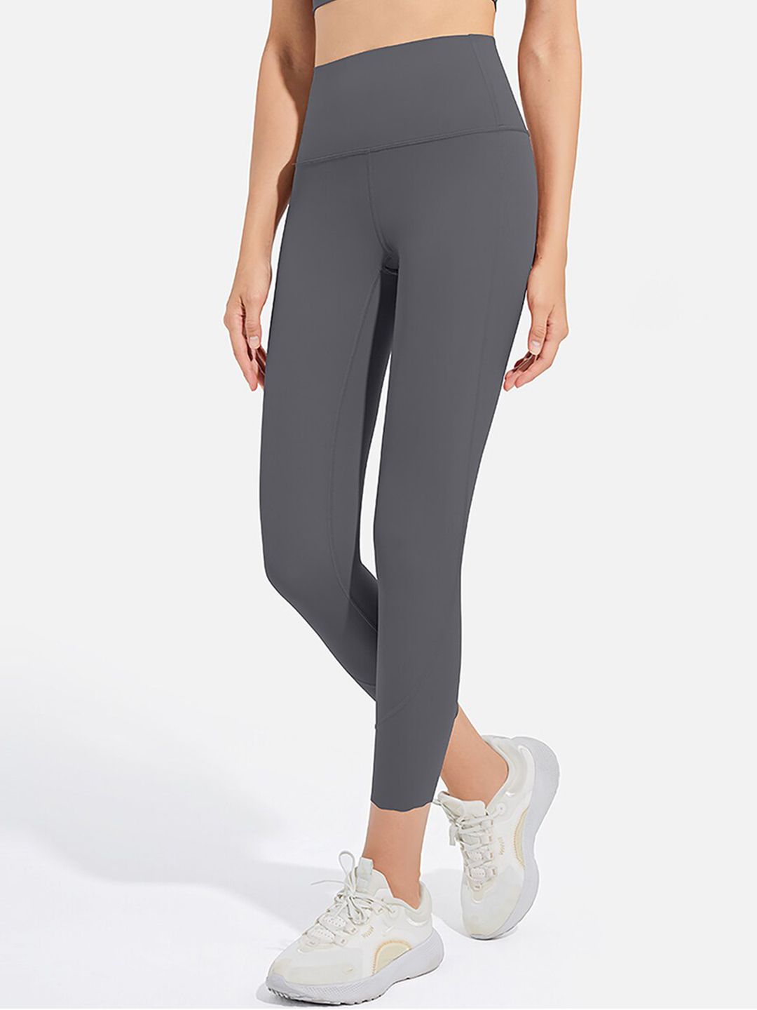 JC Collection Women Grey Solid Tights Price in India