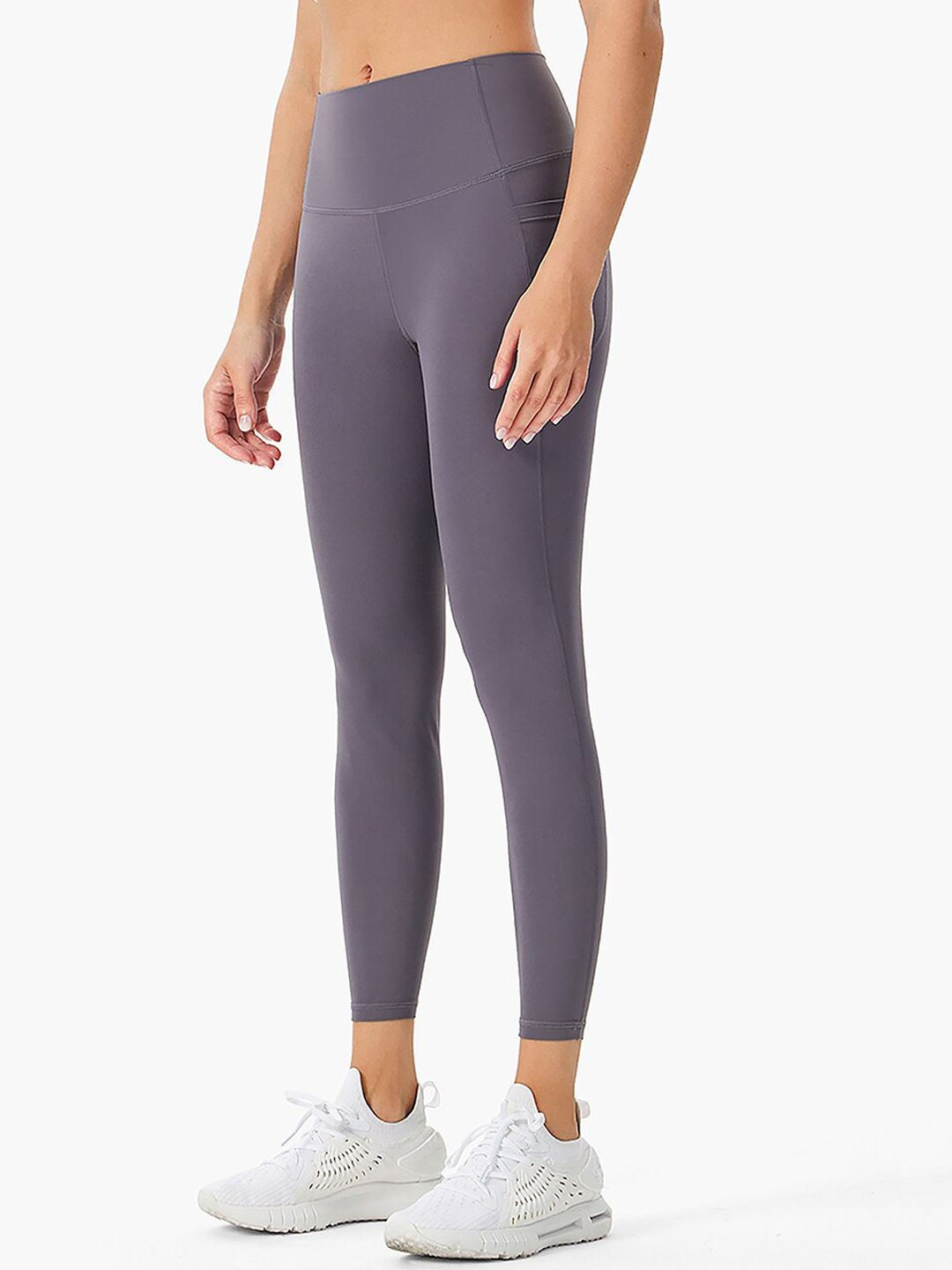 JC Collection Women Grey Solid Antimicrobial Tights Price in India