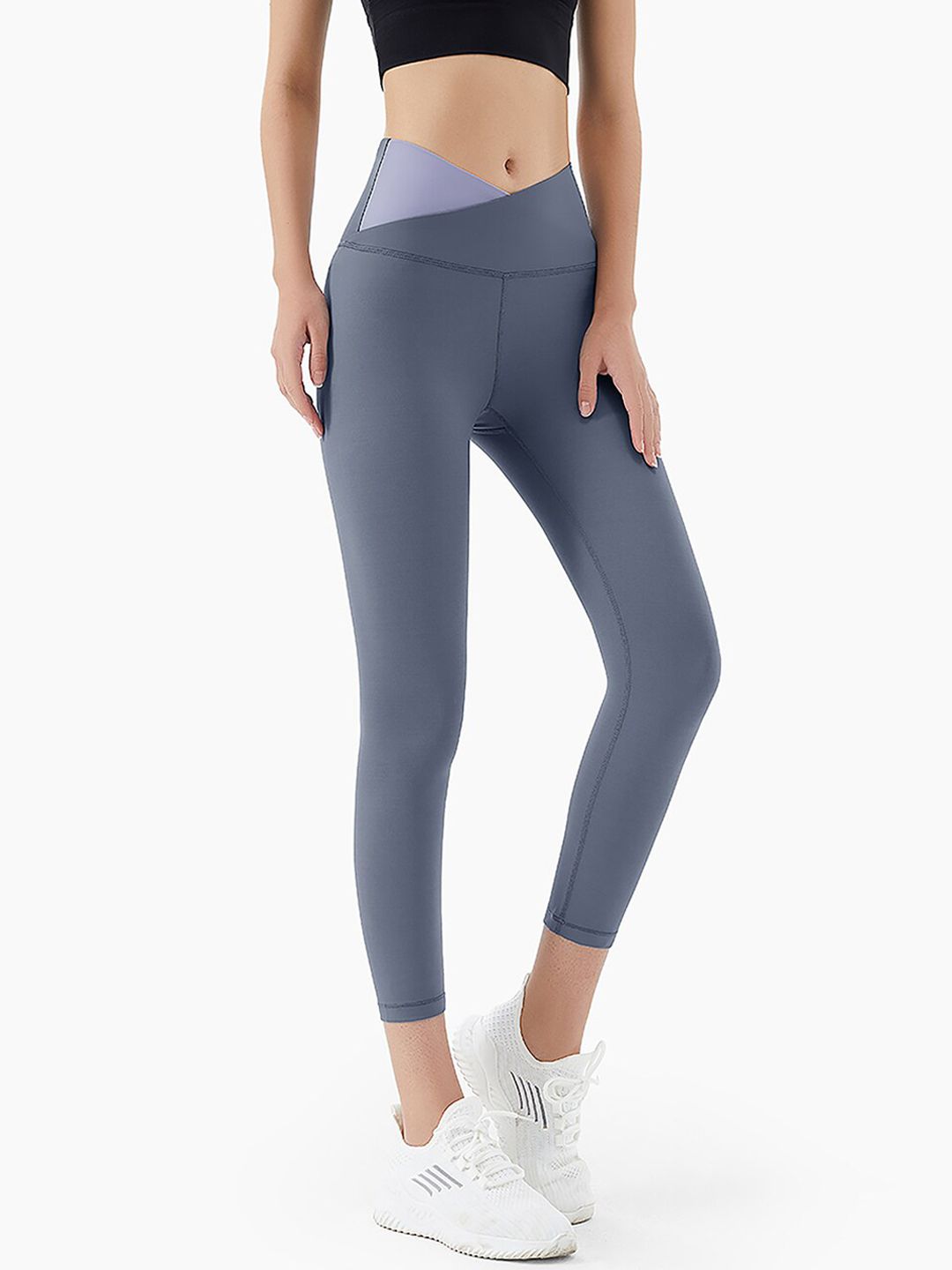 JC Collection Women Grey Solid Tights Price in India