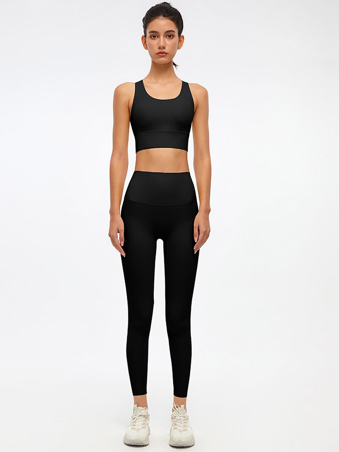 JC Collection Women Black Solid Tracksuit Price in India