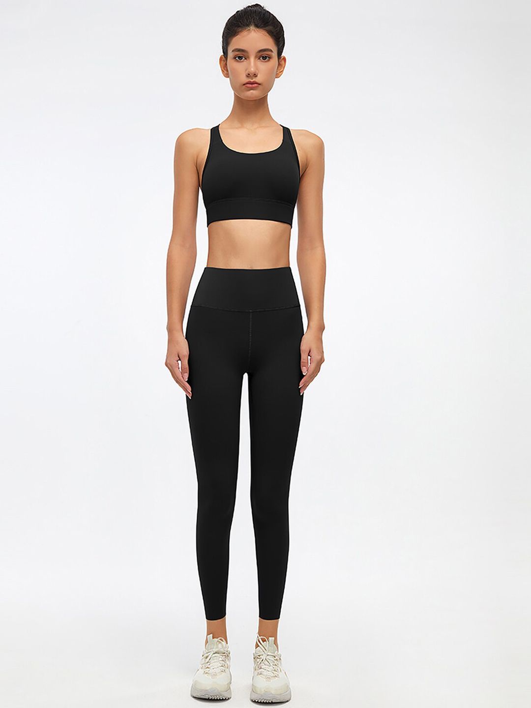 JC Collection Women Black Solid Sports Tracksuits Price in India