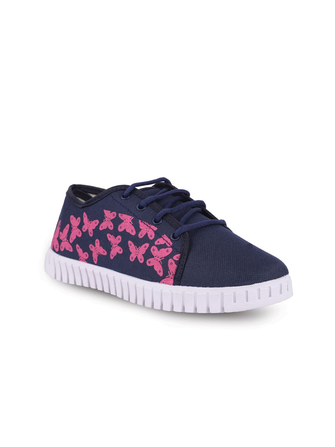FABBMATE Women Navy Blue Walking Non-Marking Shoes Price in India