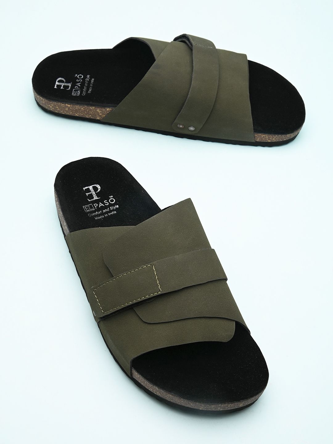 El Paso Men  Slip On Comfort Sandals