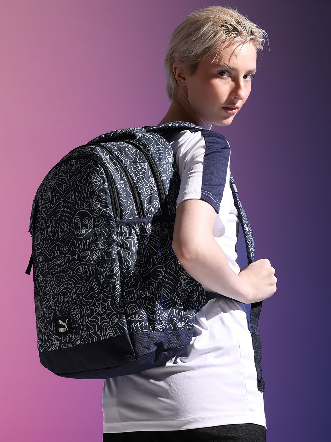 Puma Puma All-Over-Printed Backpack