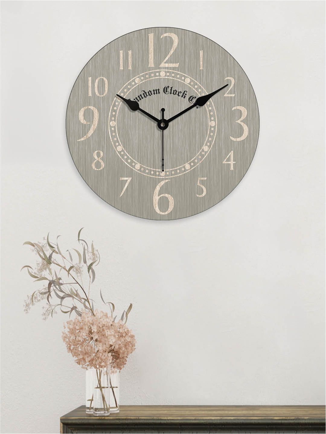 RANDOM Printed Contemporary Wall Clock Price in India