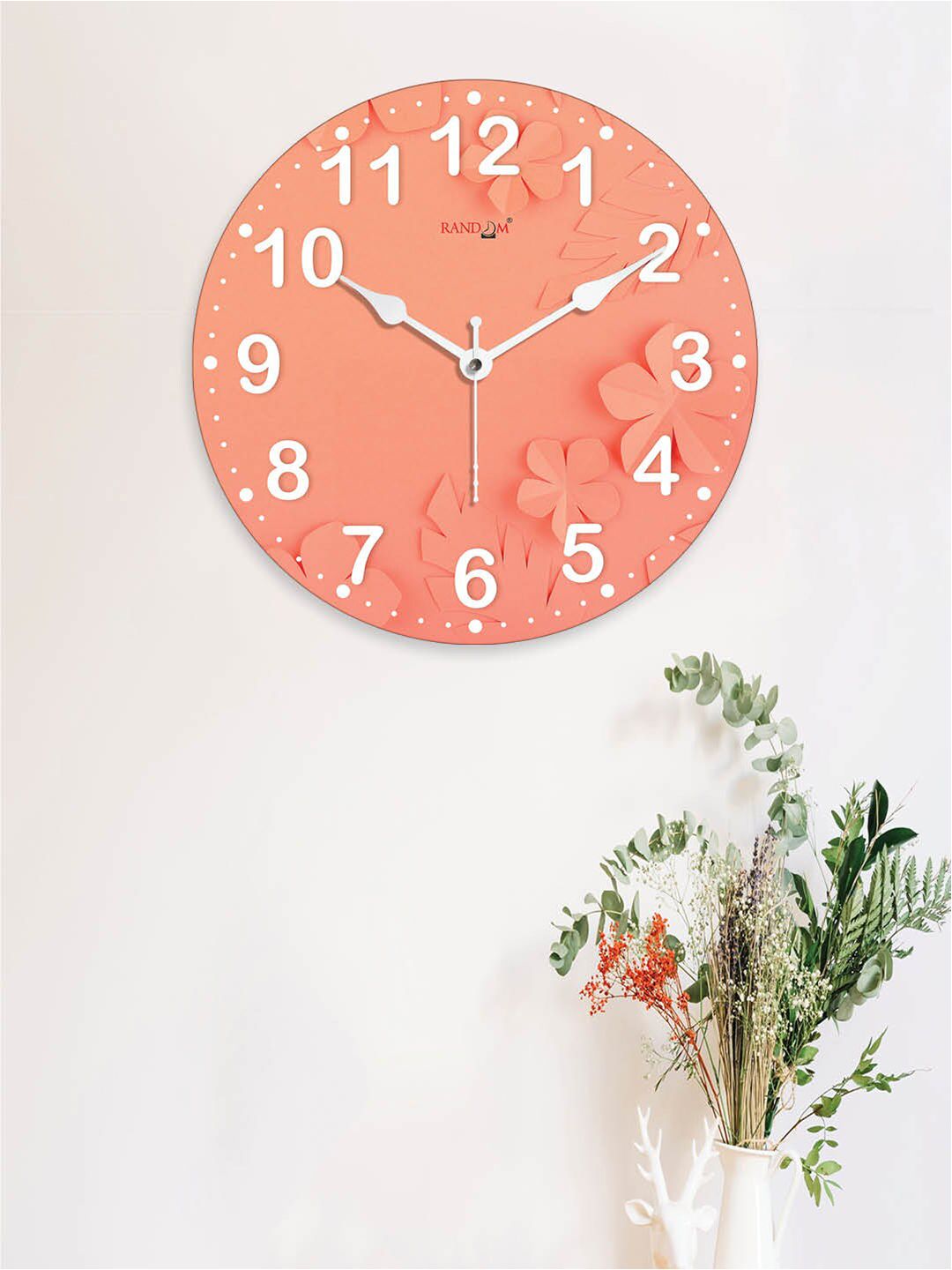 RANDOM Printed Contemporary Wall Clock Price in India