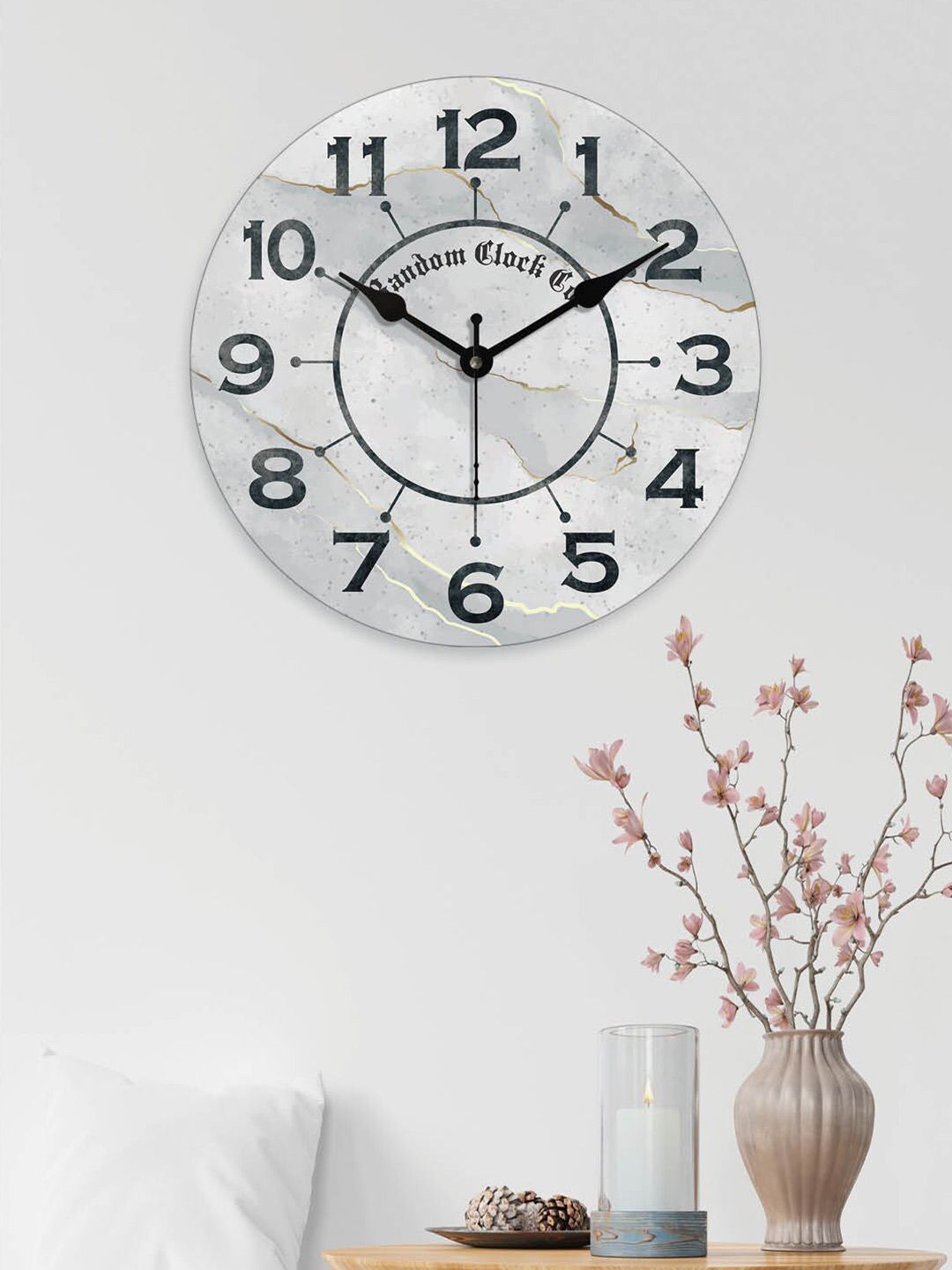 RANDOM Printed Contemporary Wall Clock Price in India