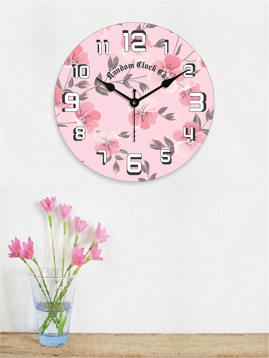 RANDOM Printed Contemporary Wall Clock Price in India