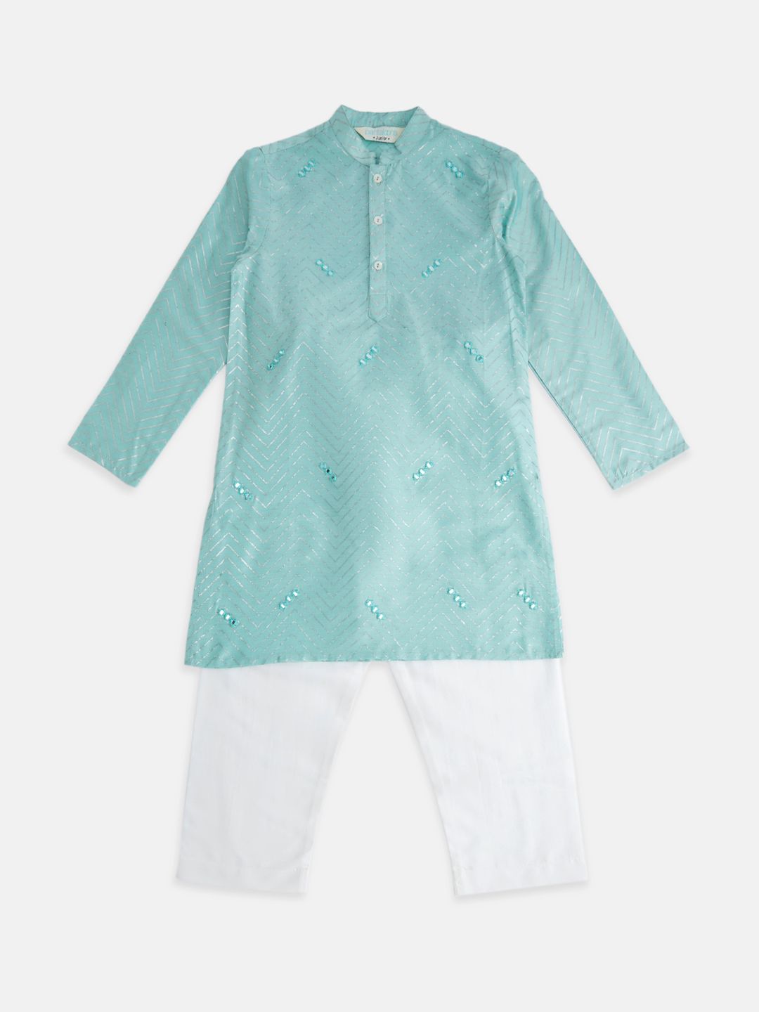indus route by Pantaloons Boys Striped Kurta with Pyjamas