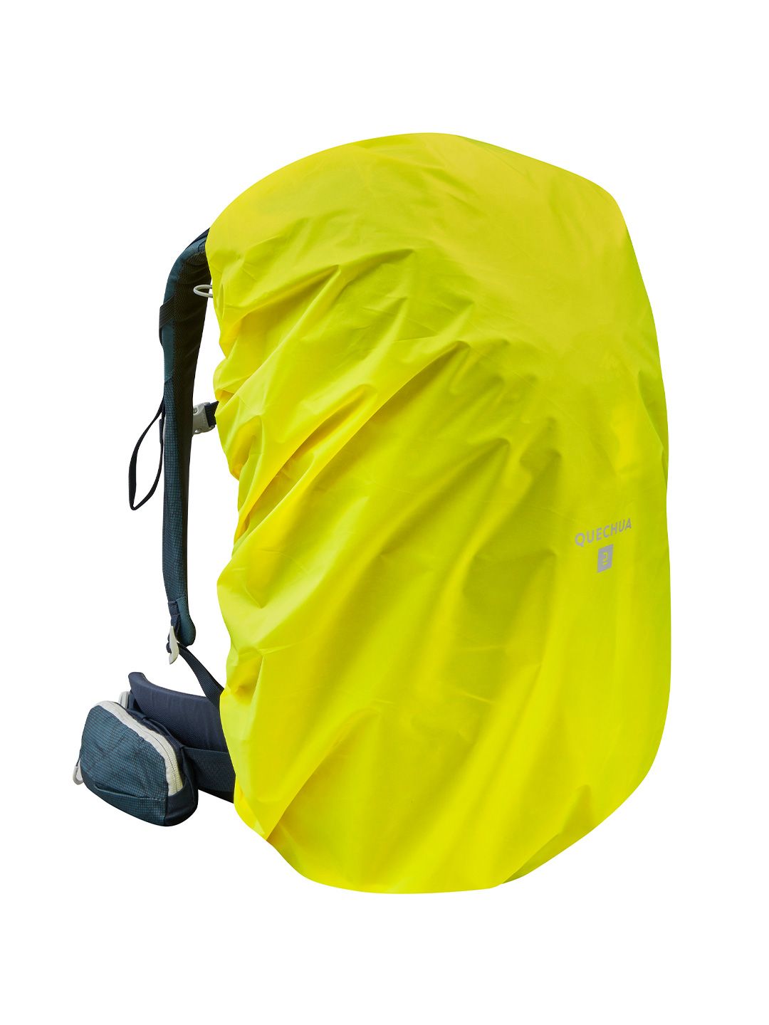Decathlon Quechua - Unisex Yellow Compact Design Backpack Rain Cover