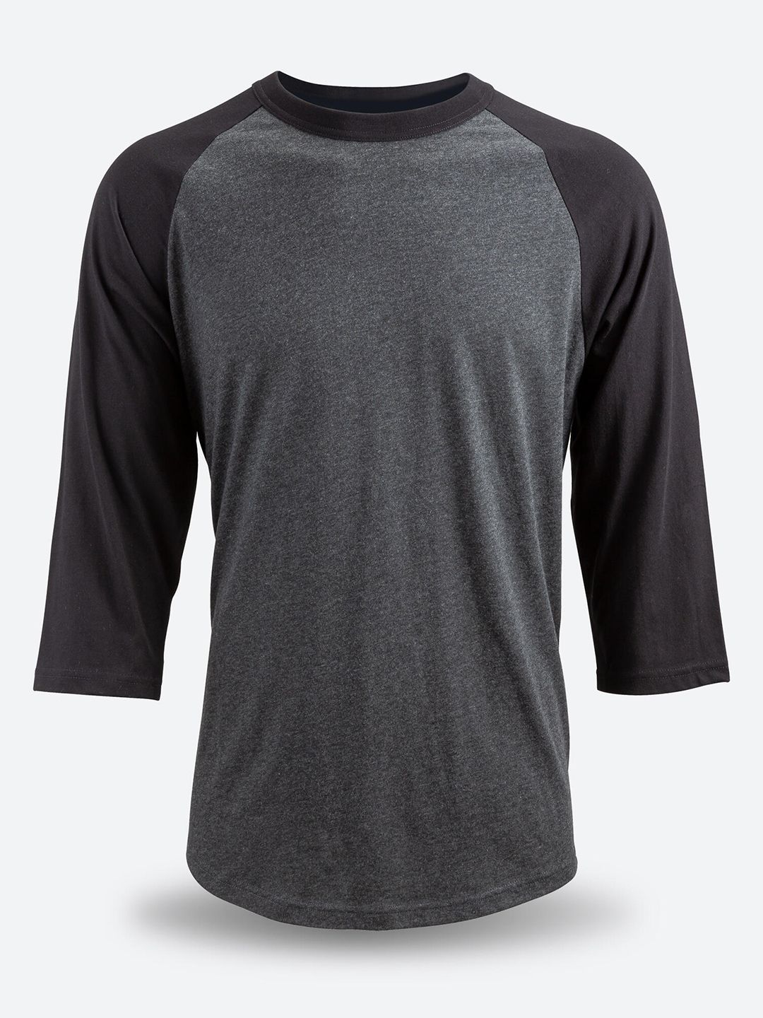 Decathlon Kipsta - Men Grey and Black Breathable Baseball T-Shirt
