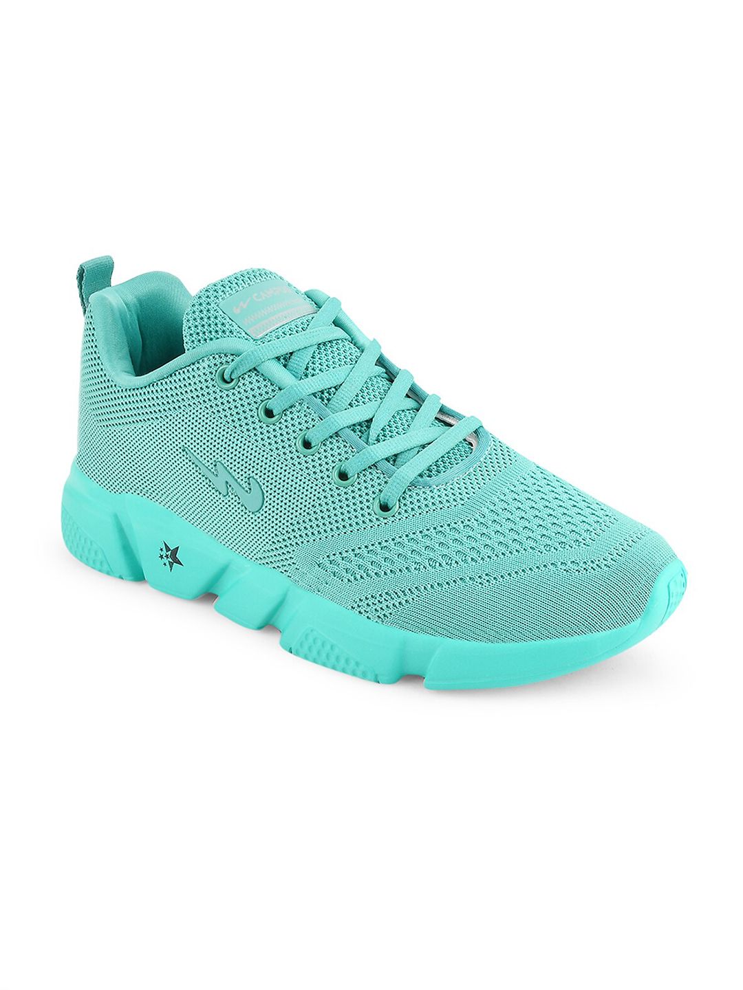 Campus Women Green Mesh Running Shoes Price in India