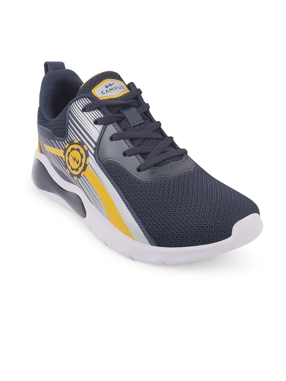 Campus Unisex Kids Navy Blue Mesh Running Shoes