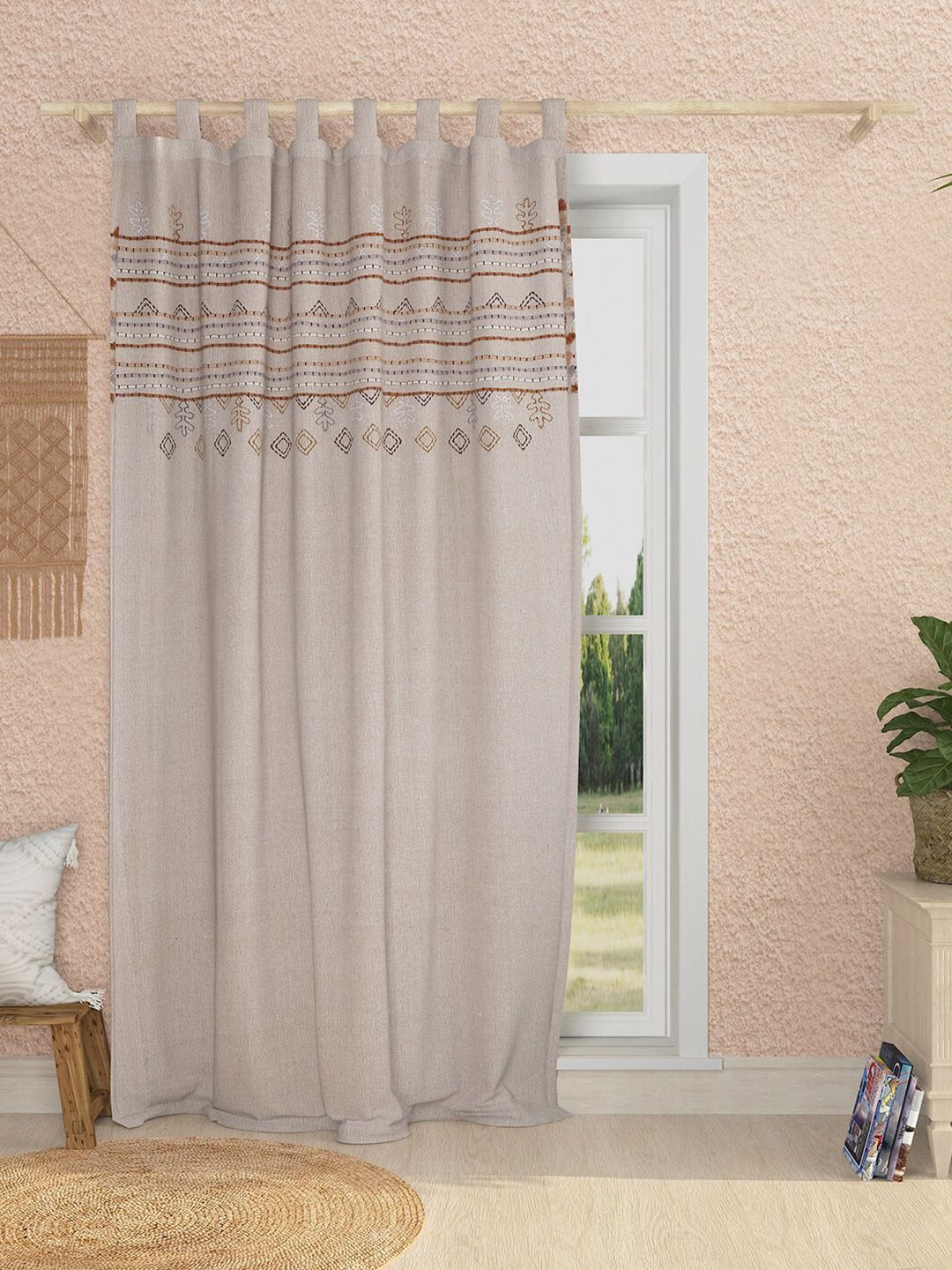 Sangria Unisex Curtains and Sheers Price in India