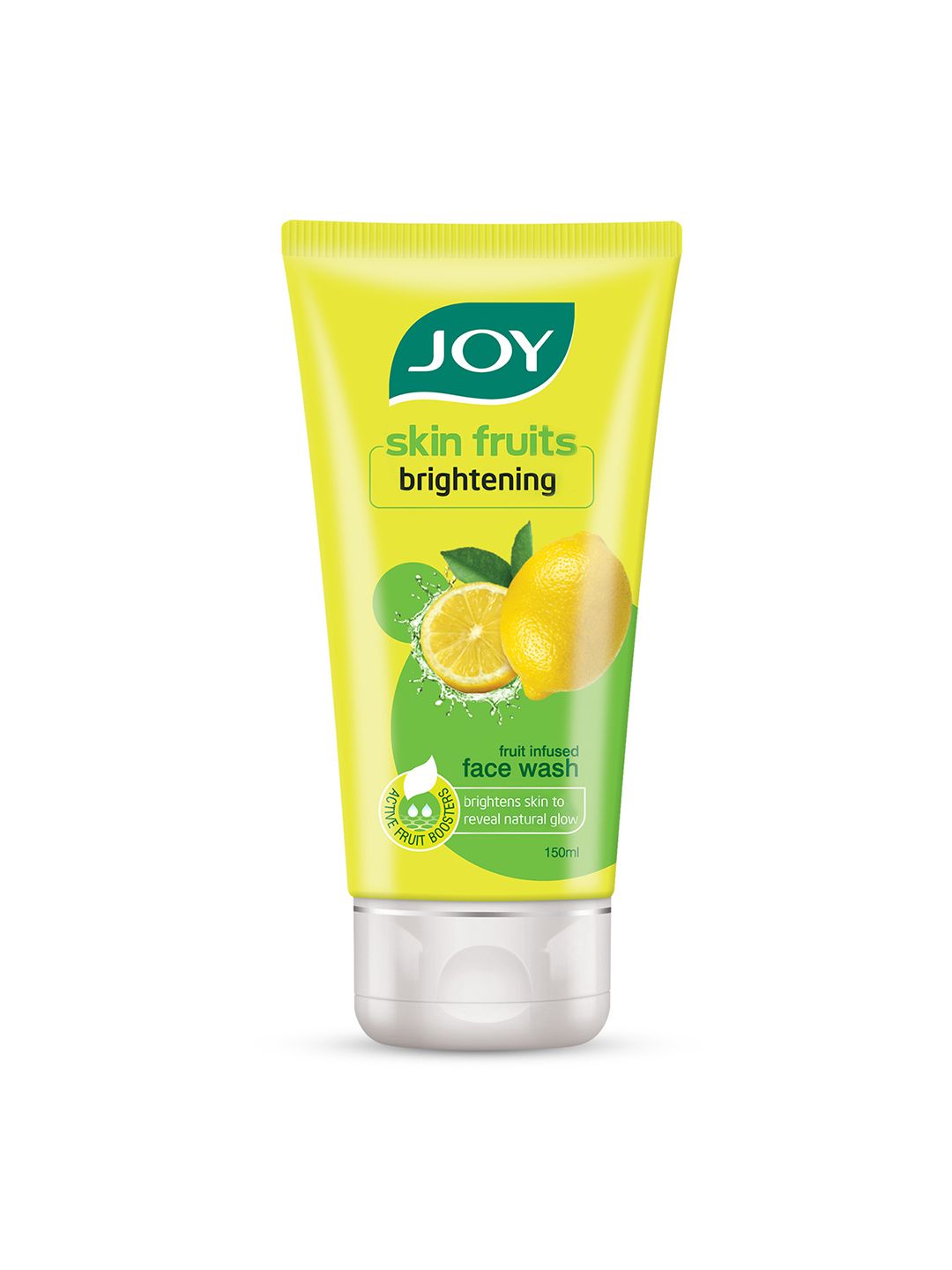 JOY Skin Fruits Lemon Brightening Face Wash to Reveal Natural Glow - 150 ml