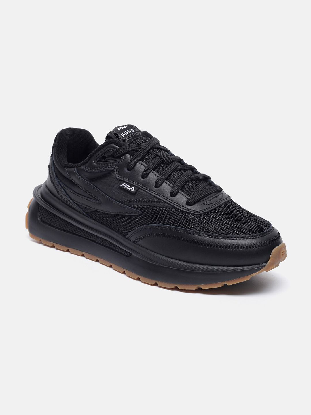 FILA Women Black Running Non-Marking Shoes Price in India