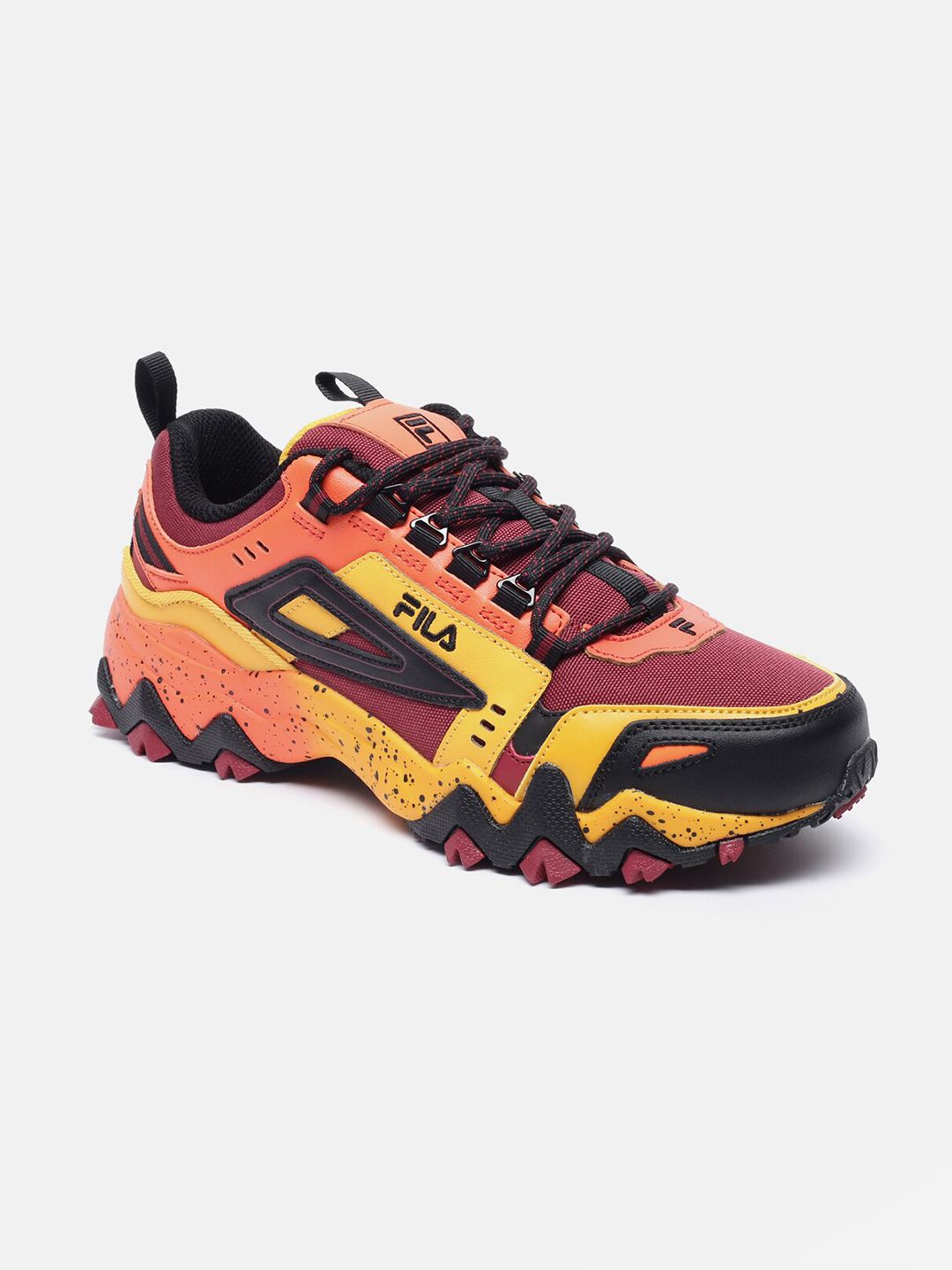 FILA Women Red Running Non-Marking Shoes Price in India