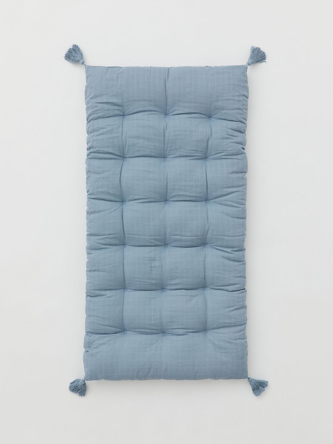 H&M Blue Cotton Muslin Seat Cushion Price in India